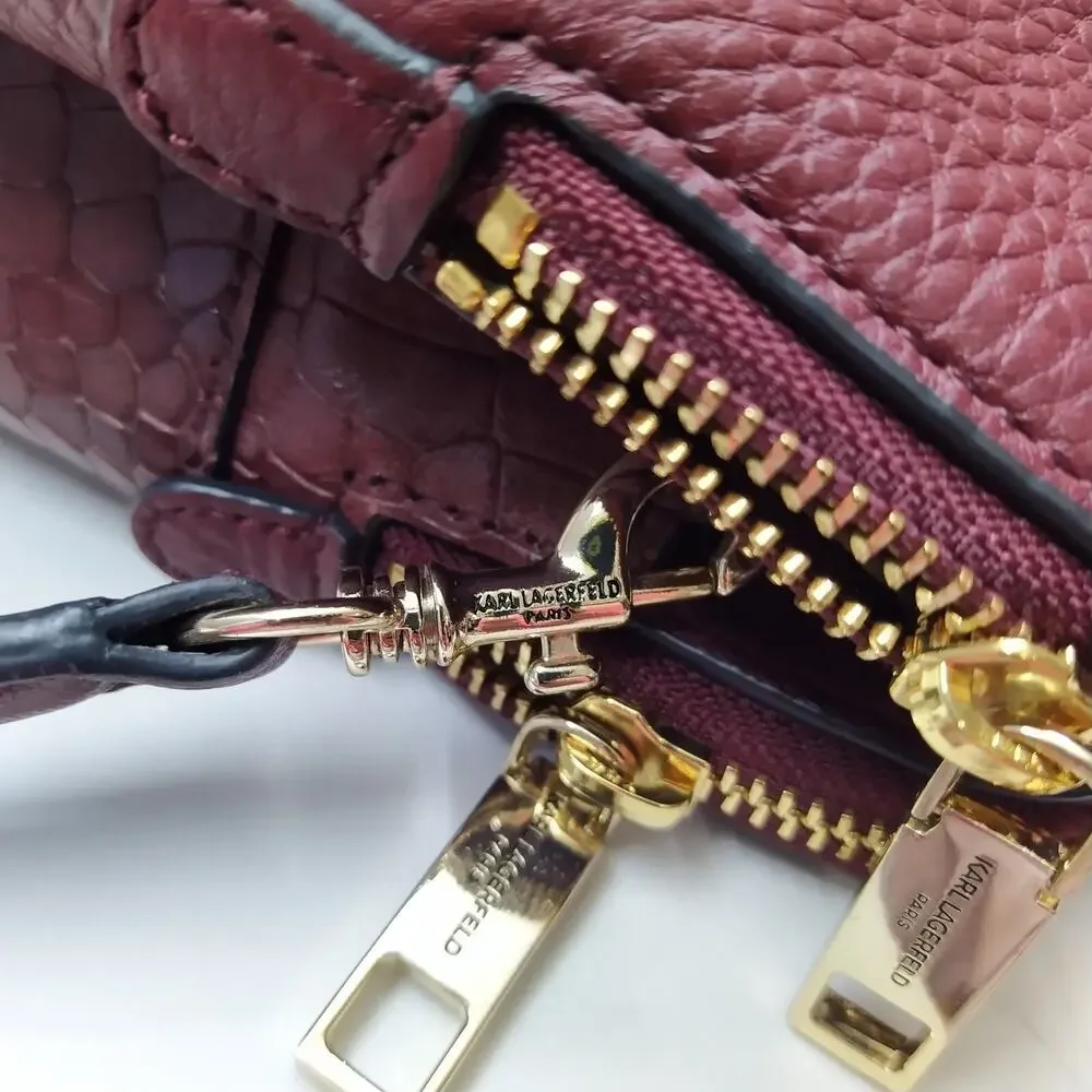 Karl Lagerfeld Maroon karl lagerfeld